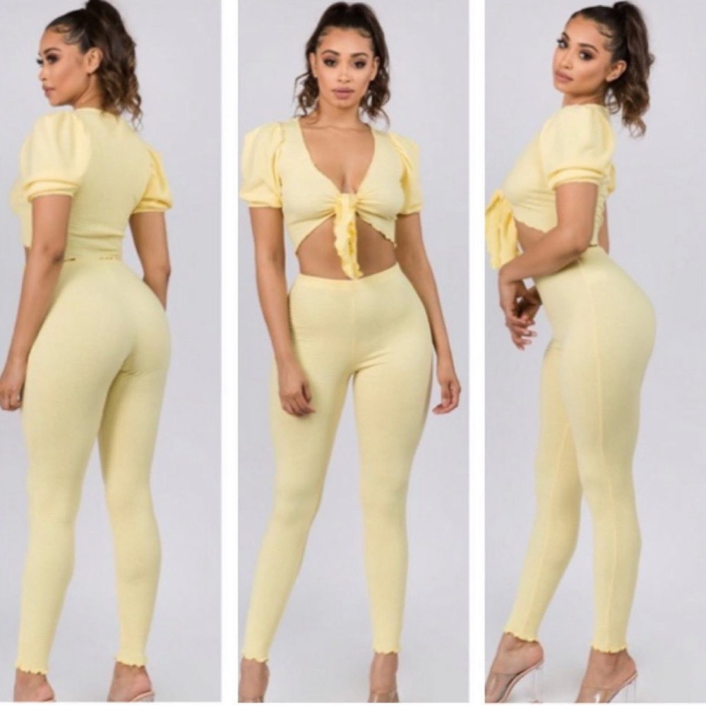 Yellow Women's Jumpsuit